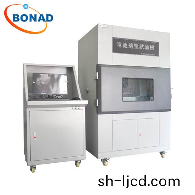 Battery extrusion test equipment with servo computer